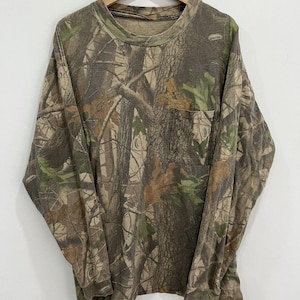 Vintage Camo Mossy Oaks Longsleeve Shirt real tree image 1