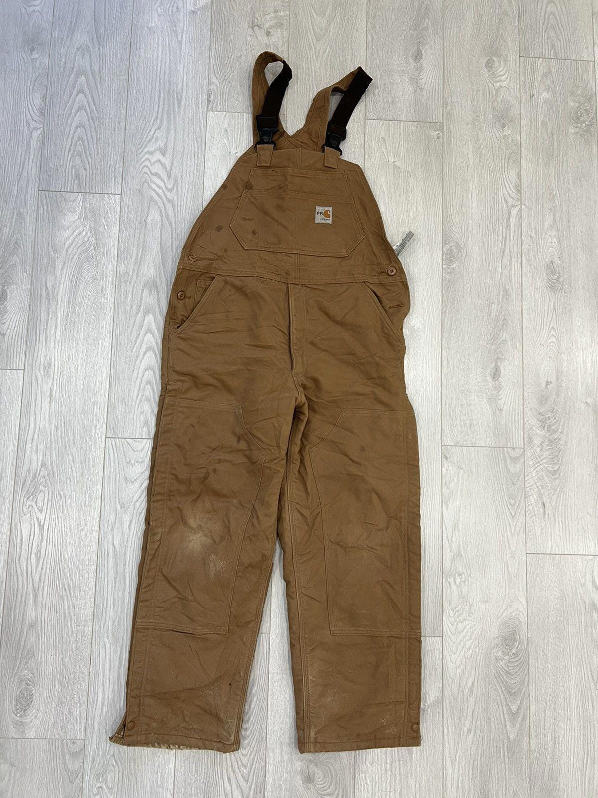 Carhartt overalls, size 34x30