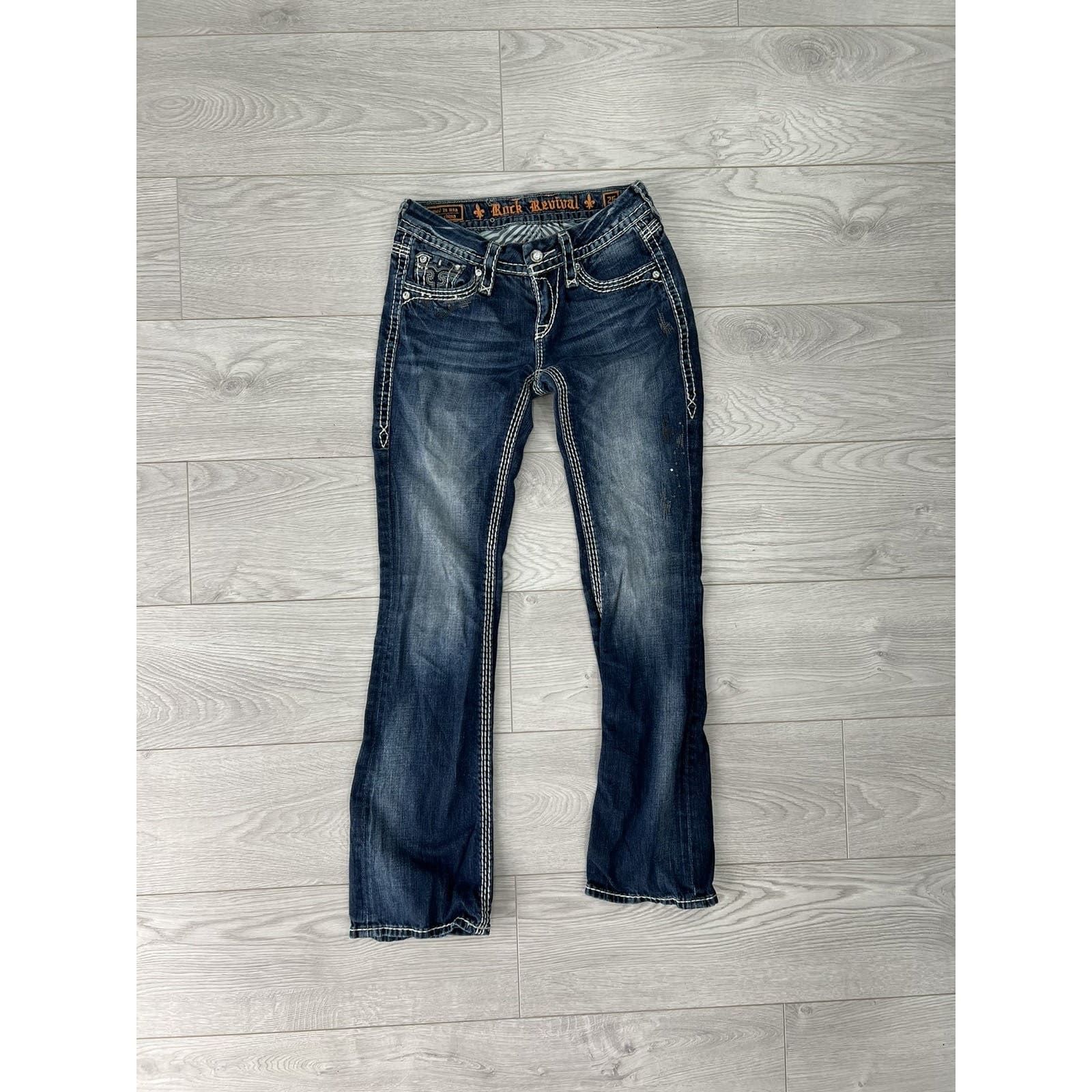 Womens Y2K Rock Revival Denim Jeans Kai Vintage Etsy UK