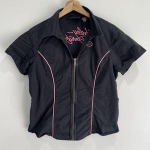 Vintage Harley Davidson Zip up Hoodie - Etsy