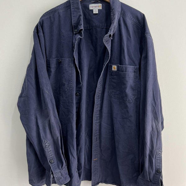 Vintage Carhartt Button Up Shirt 3XL