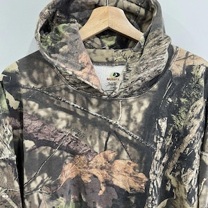 Vintage Camo Real Tree Mossy Oak hoodietrui afbeelding 2