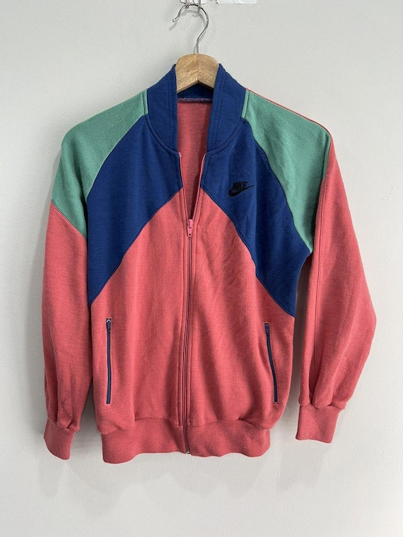Vintage 90s Nike Track to Zip up Sweater - Etsy Israel