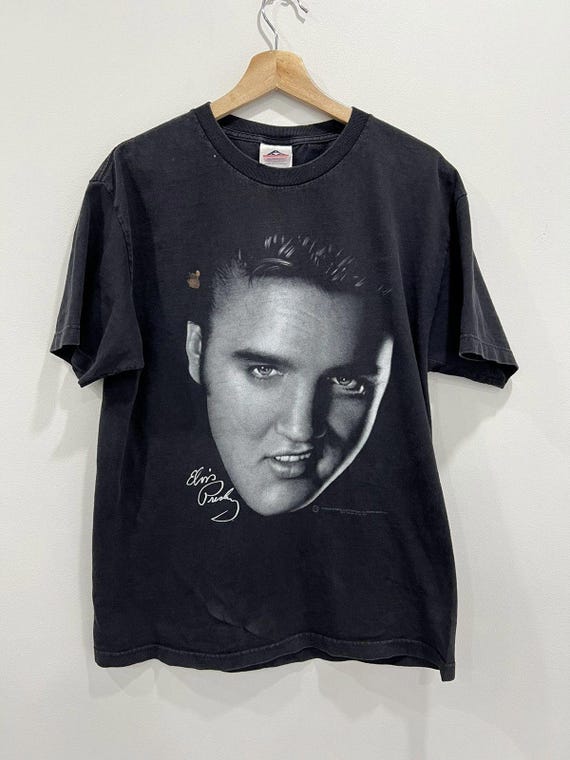 Vintage Elvis Presley Tee Shirt Big Face 2003