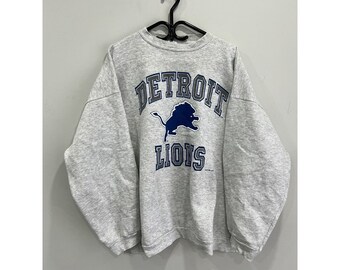 Vintage 90s Detroit Lions Sweater sweatshirt 3XL