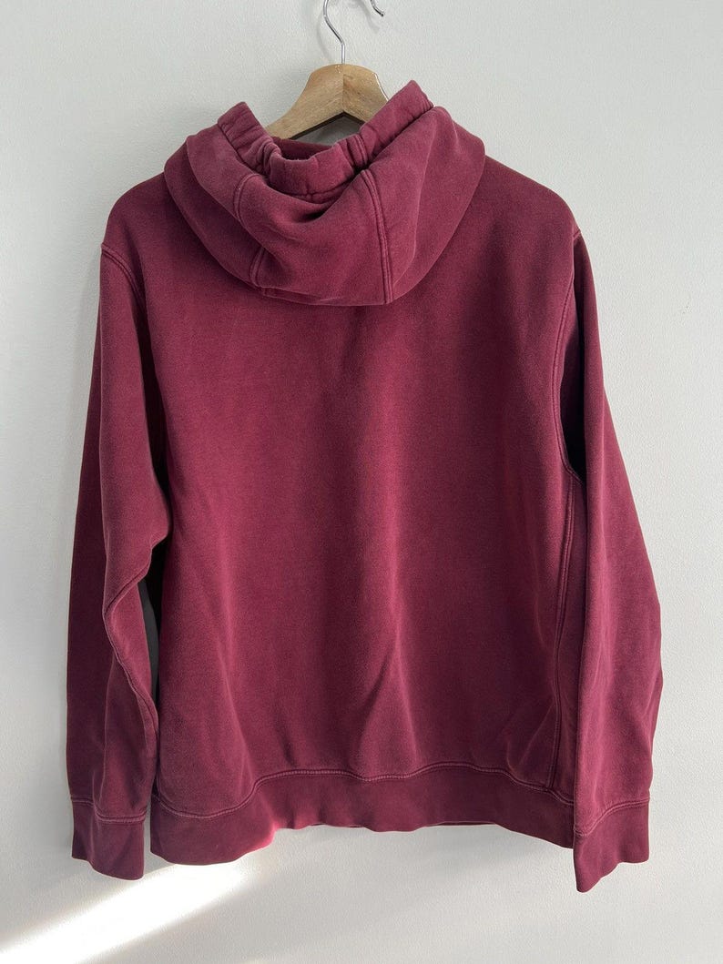 Vintage Y2K Nike Hoodie Sweater swoosh check image 3