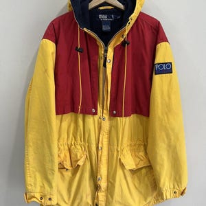 Vintage 90s Ralph Lauren Polo Hi Tech Jacket Usa Snow Beach - Etsy