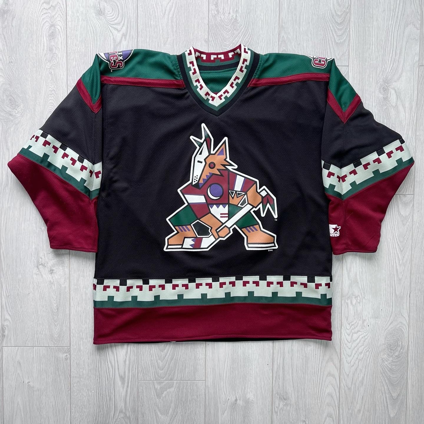 Phoenix coyote jersey!  Hockey sweater, Nhl playoffs, Coyotes hockey