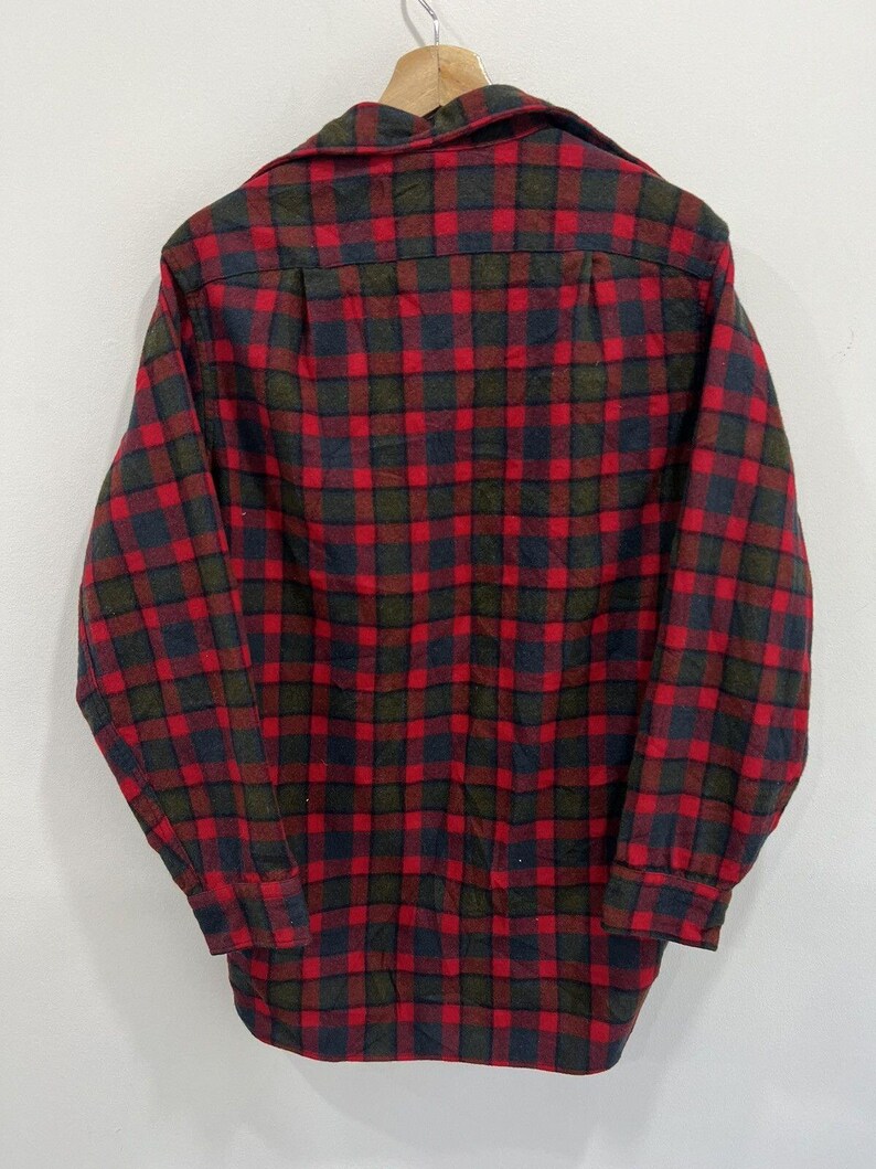 Vintage Pendleton Plaid Button Up Shirt 16 image 2