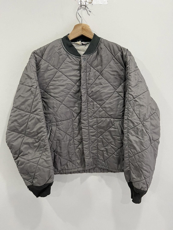 ジャケット・アウター Towncraft PREP Quilted Liner  Parker Vintage Penneys Towncraft Quilted Liner Jacket - Etsy