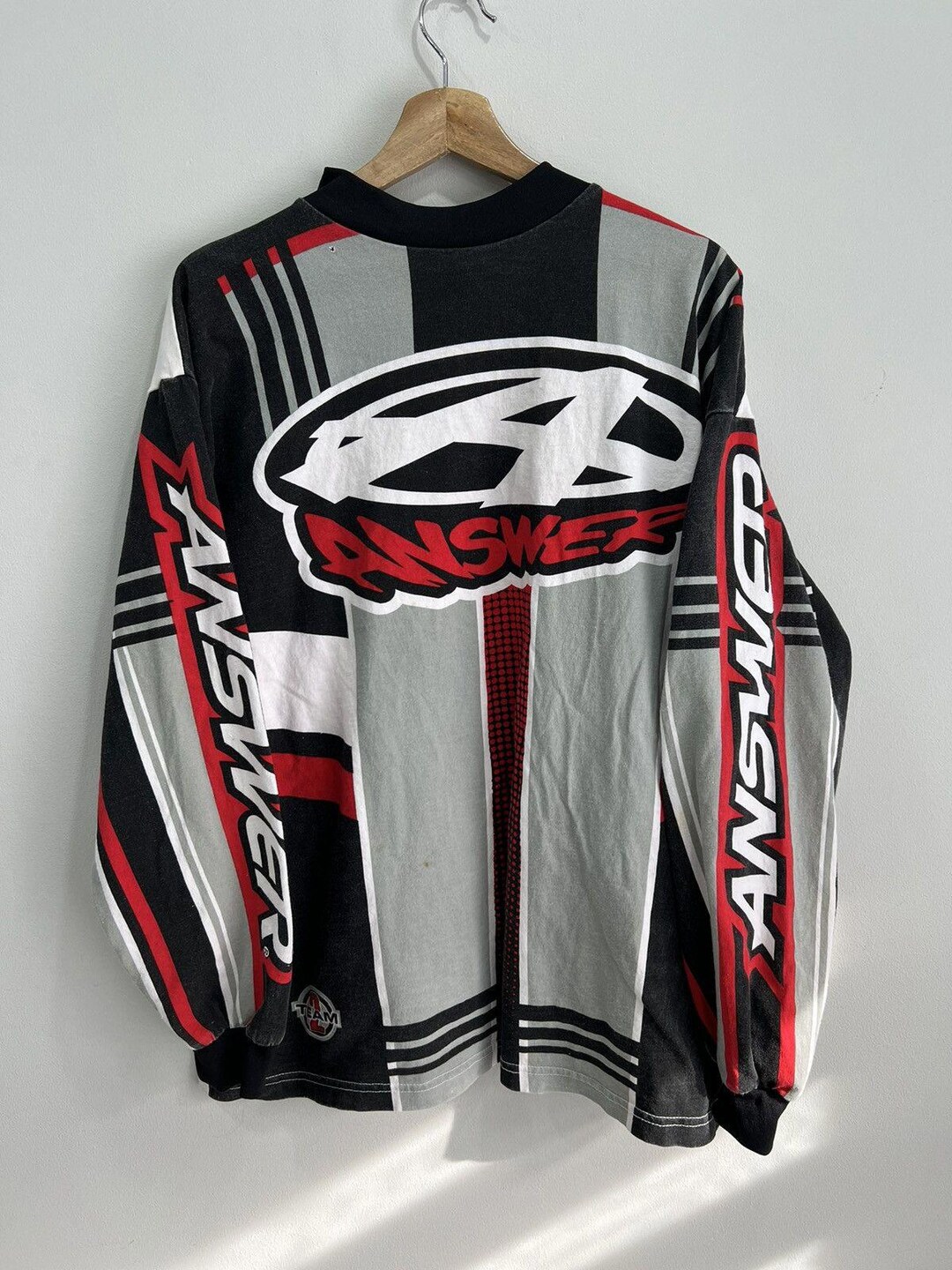 Vintage Answer Mototcross Longsleeve Racing Shirt - Etsy