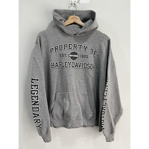 Vintage Harley Davidson Hoodie Sweater Paint Splatter - Etsy