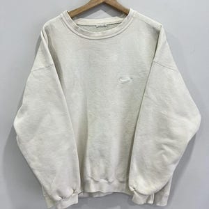 Sudadera Nike vintage con estampado de cuadros Swoosh imagen 1