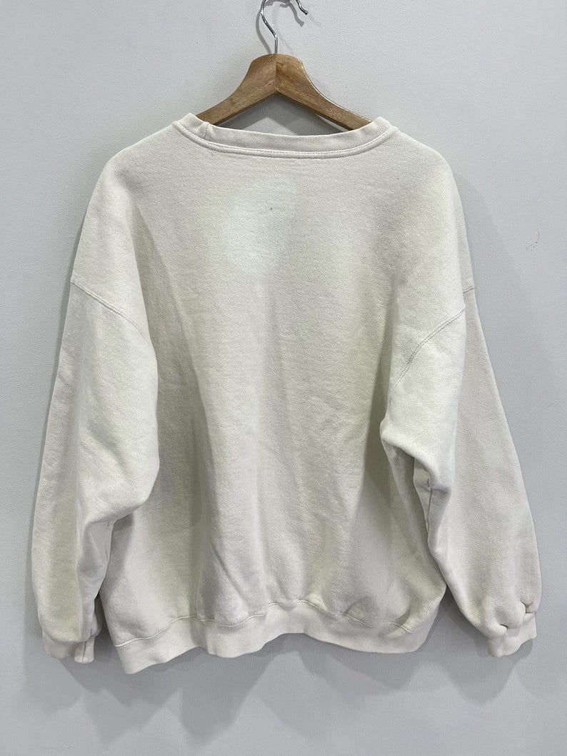 Sudadera Nike vintage con estampado de cuadros Swoosh imagen 5