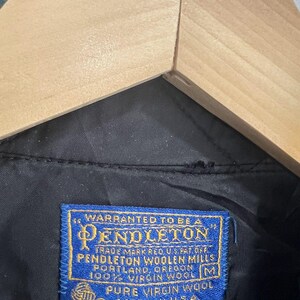 Vintage Pendleton Kariertes Hemd grün Bild 5