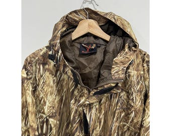 Veste camouflage Woolrich pour la chasse style realtree