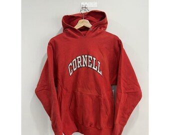 Vintage Cornell University Hoodie Sweater spellout