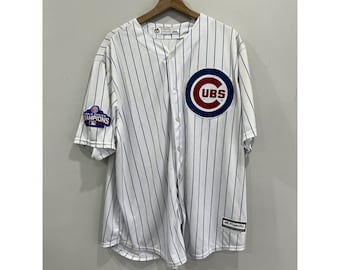 Vintage Chicago Cubs Pinstripe Baseball Jersey