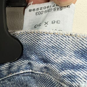 Pantalones vaqueros holgados Wrangler Thrashed vintage, talla 36 x 30, Carhartt imagen 5