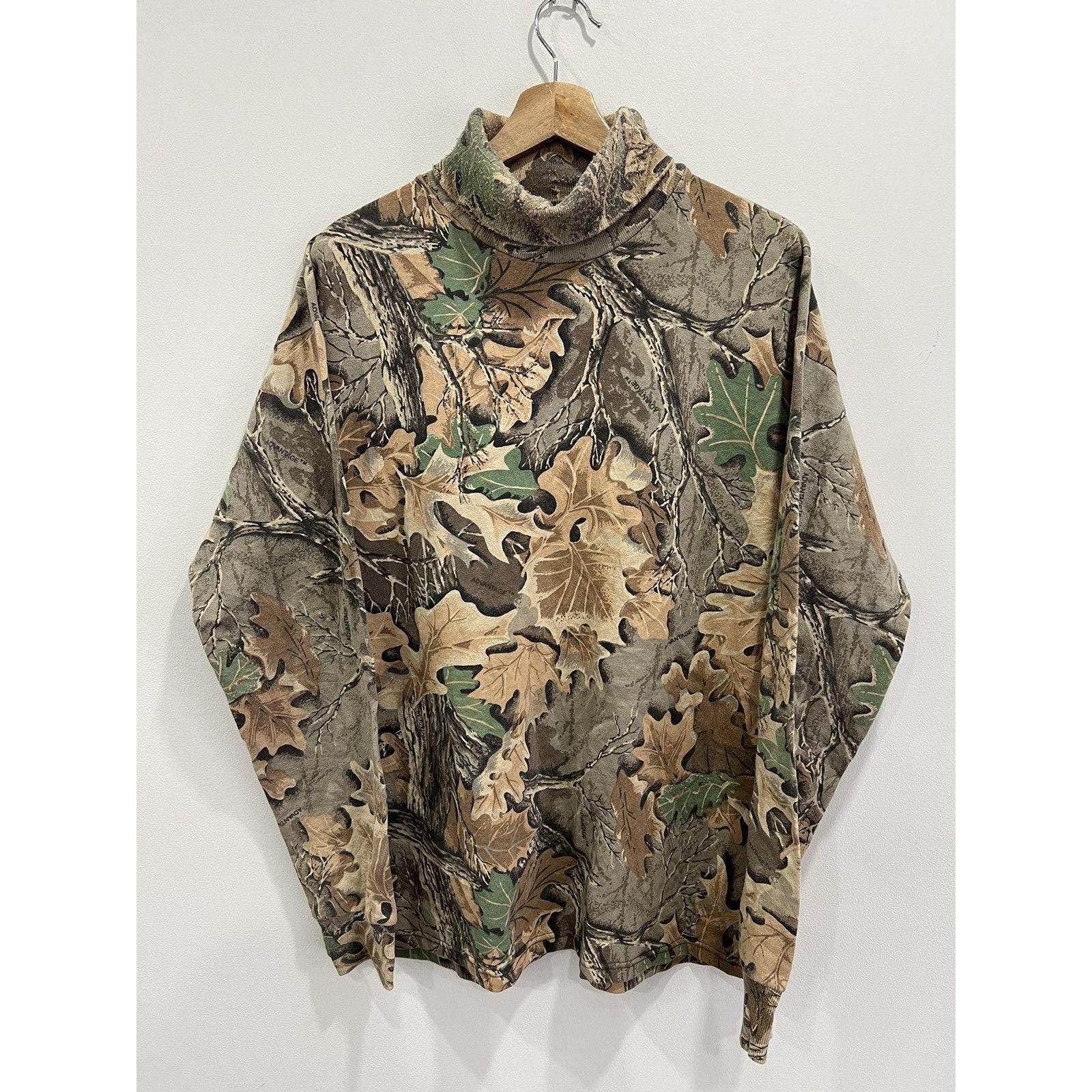 Vintage Chemise à manches longues camouflage Real Tree mossy oaks - Canada