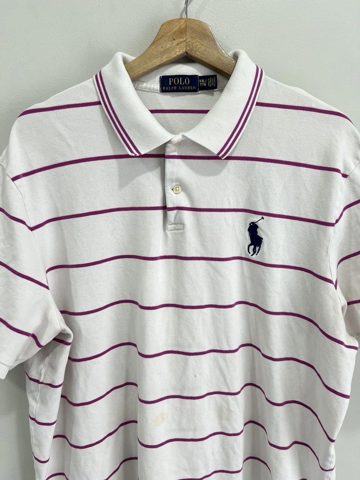 Vintage Ralph Lauren Polo Striped Shirt Xxl - Etsy Israel