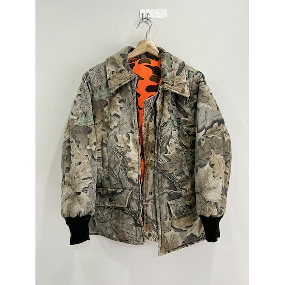 ジャケット・アウター 9090 Washed Track Jacket Real Tree L Vintage Real Tree Camo Jacket - Etsy