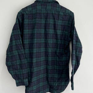 Vintage Pendleton Kariertes Hemd grün Bild 3