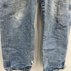Pantalones vaqueros holgados Wrangler Thrashed vintage, talla 36 x 30, Carhartt imagen 4