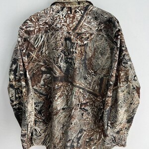 Vintage Real Tree Camo Button Up shirt mossy oak image 2