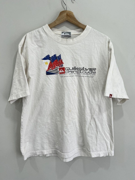 Vintage Y2K Quiksilver Tee Shirt - Etsy Israel