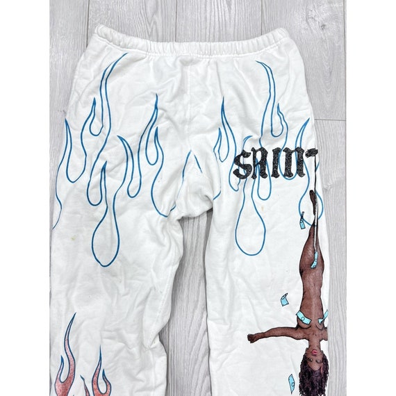 Y2K Not A Cult Saint Sweatpants Pants Fire Women - image 7