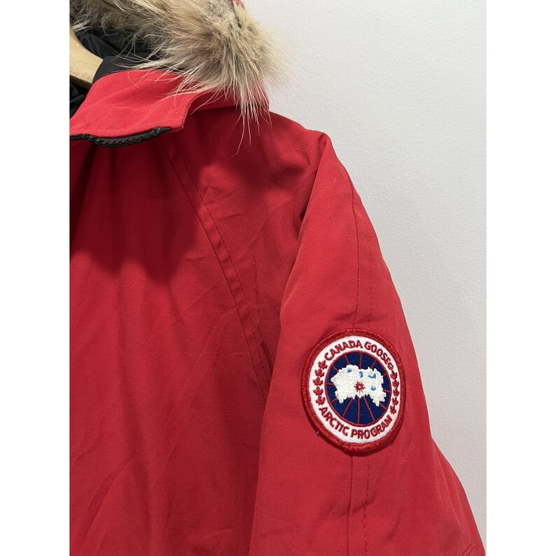 Womens Canada Goose Jacket Hooded Fur Coat Hood Etsy