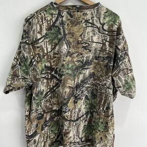 Vintage Camo Real Tree tee shirt mossy oak xxl image 2