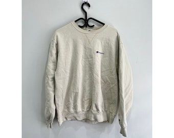 Champion jumper cream deals