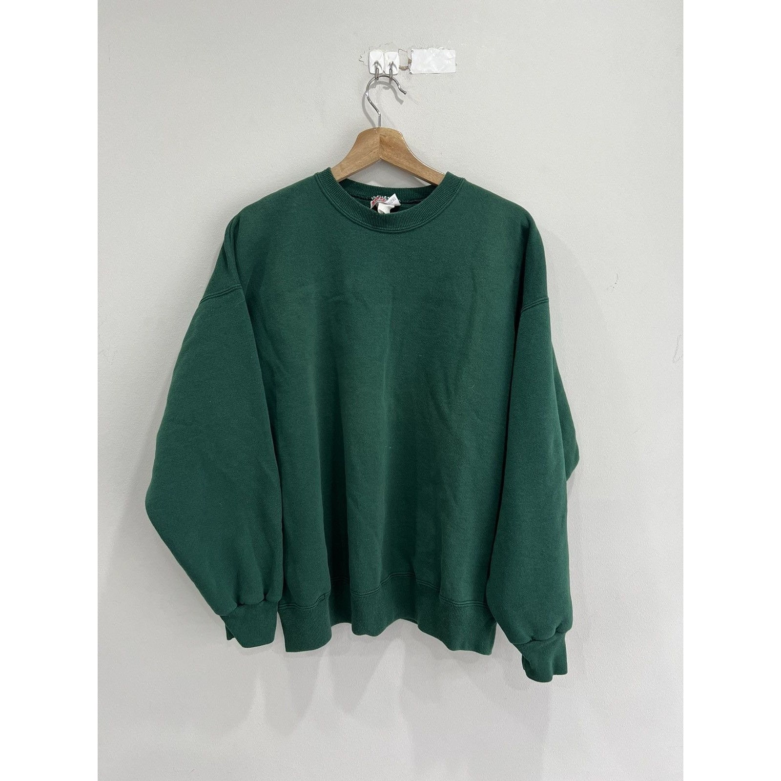 Vintage Forest Green Sweater Sweatshirt - Etsy