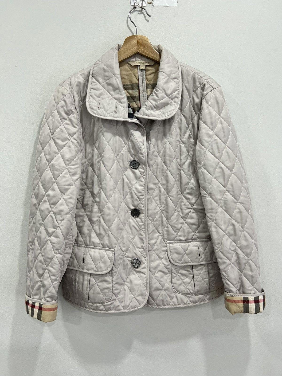 ジャケット・アウター BURBERRY BRIT Burberry Brit Black Quilted Nylon Kencott Jacket Size M | Yoogi's