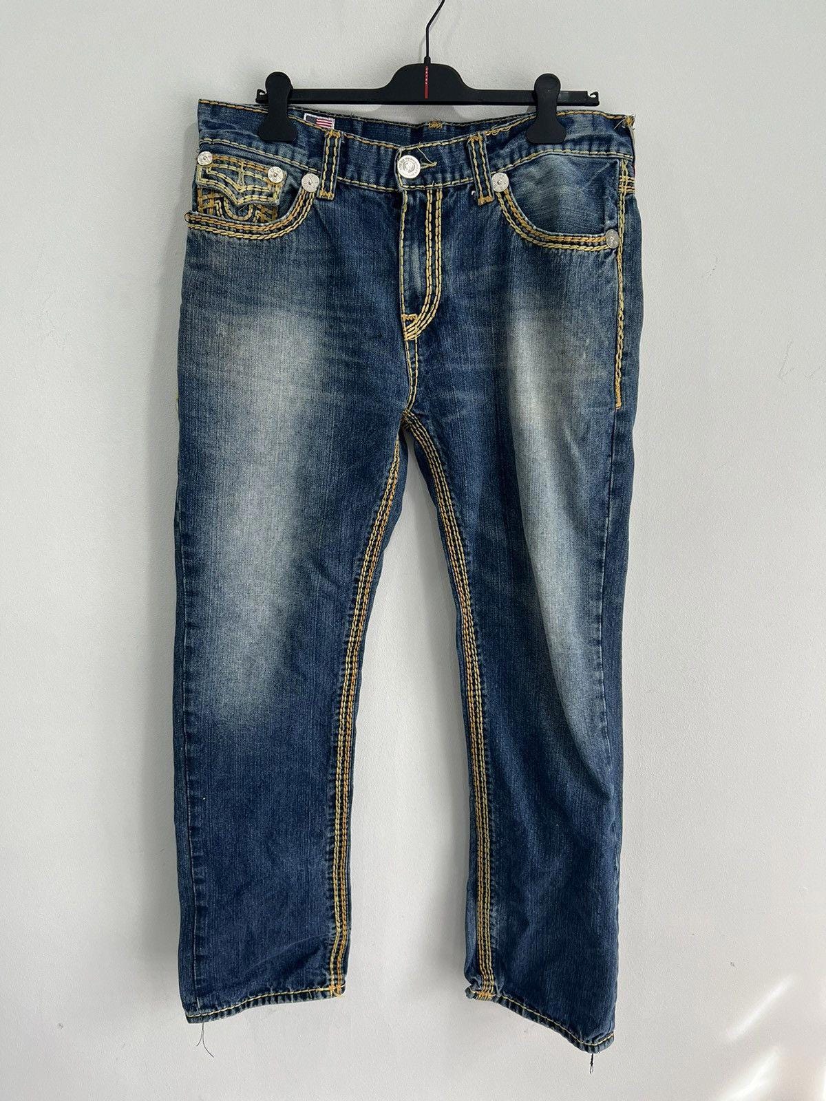 新品 トゥルーレリジョン GENO BIGT FLAP リラックス スリム 31