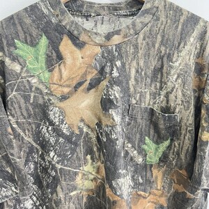 Vintage Camo Real Tree tee shirt mossy oak image 3