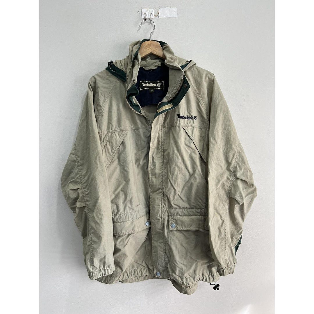 Vintage Timberland Windbreaker Jacket - Etsy