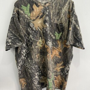Vintage Camo Real Tree tee shirt mossy oak image 1