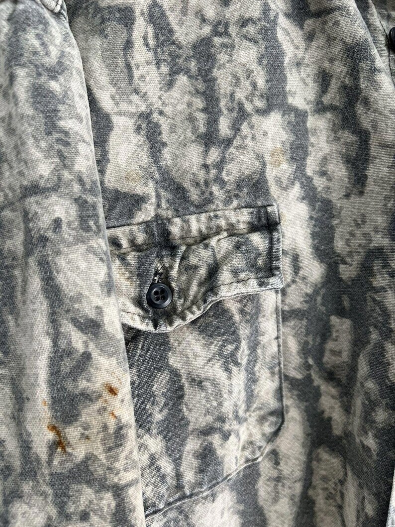 Vintage Camo Real Tree Button Up Shirt mossy oaks 3XL image 3