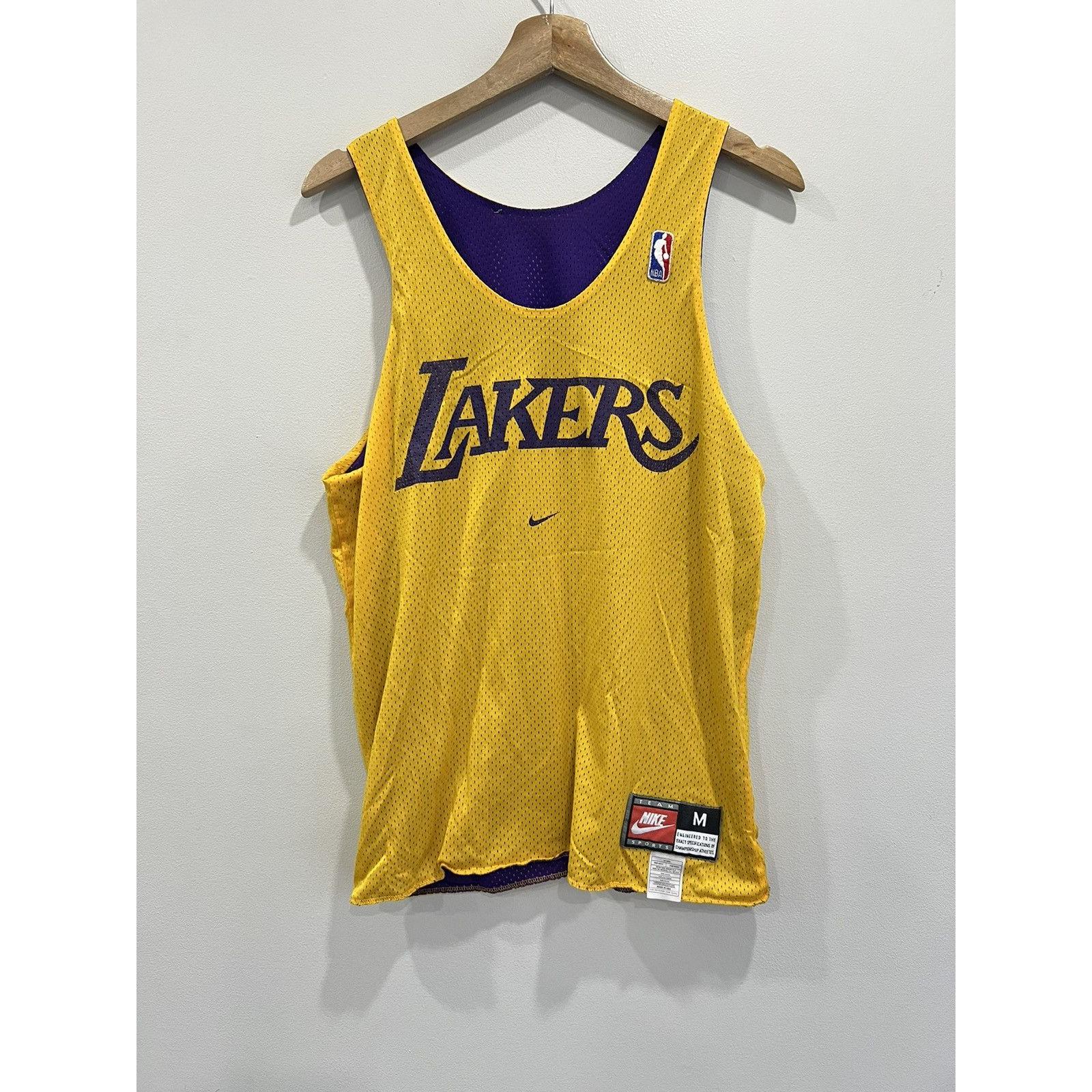 Vintage Nike Reversible Los Angeles Lakers Practice Jersey Etsy