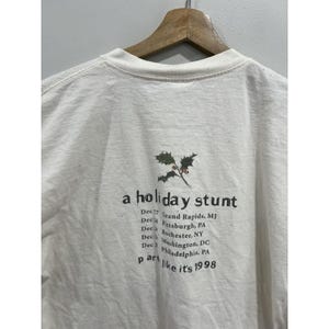 Vintage 1998 Barenaked Ladies Tee Shirt Tour Holiday Stunt - Etsy