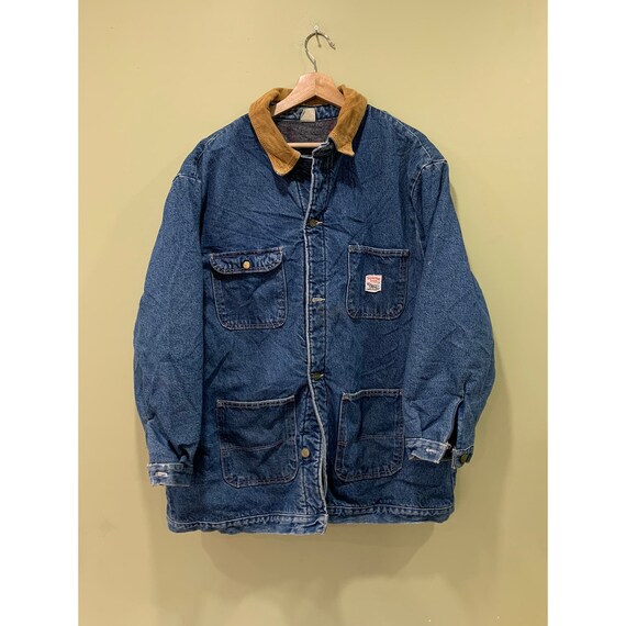 Vintage 70s 60s Pointer Denim Fleece 