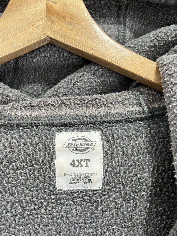 Vintage Dickies Hoodies Sweater Zip up Thrashed 4XL - Etsy