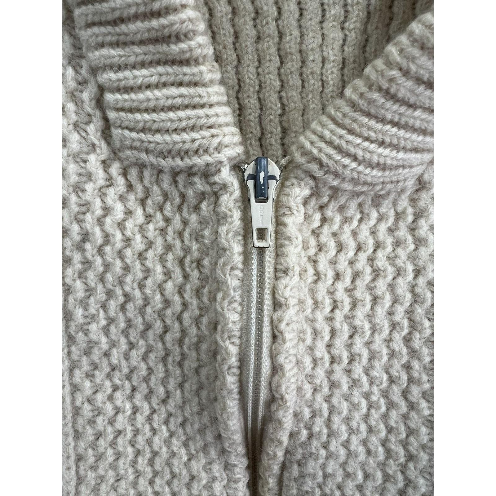 Vintage Womens Cable Knit Zip up Sweater - Etsy