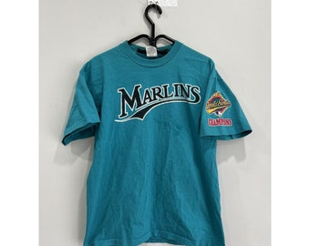Vintage Florida Marlins World Series Tee Shirt bonilla