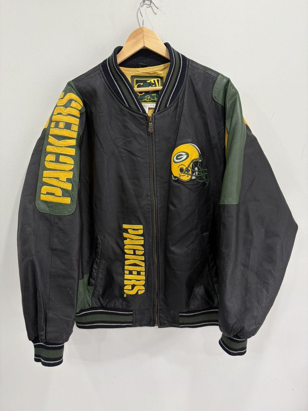 Green bay packers leather jackets - Etsy 日本