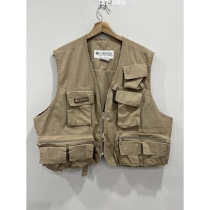 Vintage fishing vest - Etsy 日本