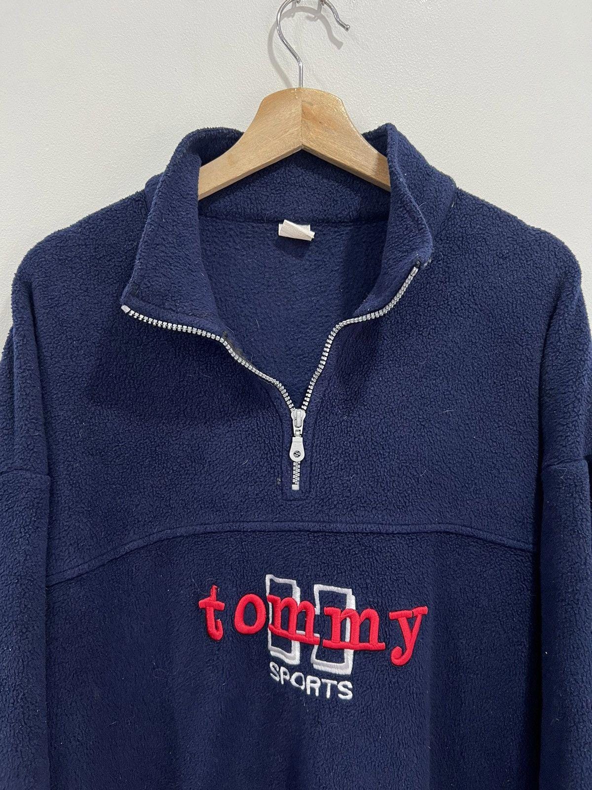 Vintage Tommy Sports Fleece Sweater Quarter Zip - Etsy Canada